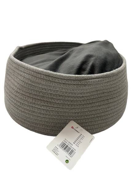 Cama gris para gatos