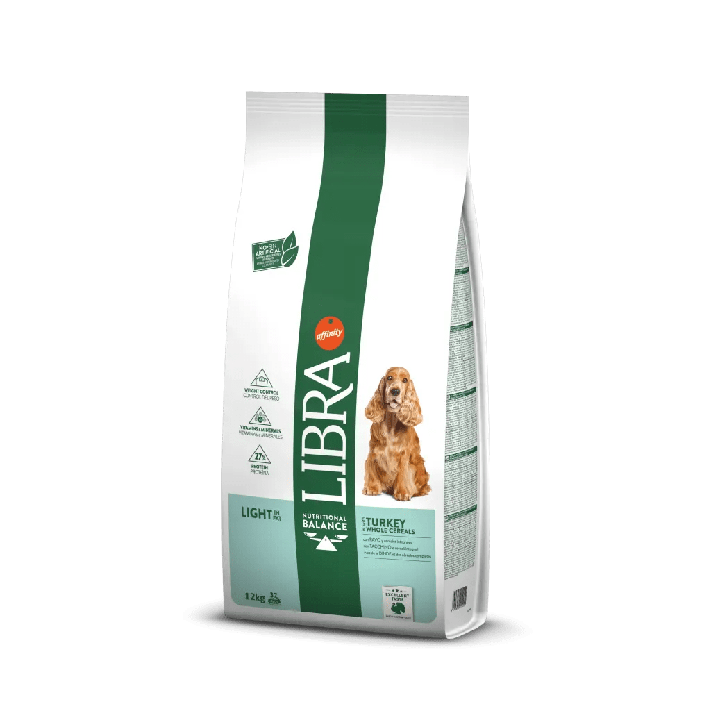 Comida marca Affinity modelo Libra sabor pavo y cereales