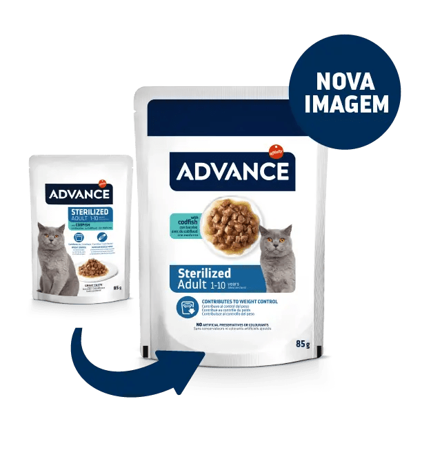 Affinity Advance para gatos esterilizados