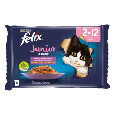 Felix Junior de Purina: Comida húmeda