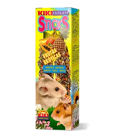 Palitos de frutas marca KIKI para hámsteres