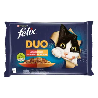 Felix duo de purina Comida húmeda